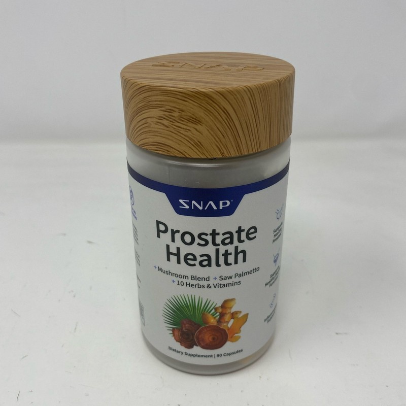 Snap Supplements Prostate Health Saw Palmetto 90 Veg Capsules