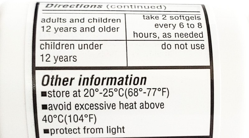 Robafen Cough Suppressant - 15 mg - 20 Softgels (2 Pack) - Exp Date 03-2025 gallery