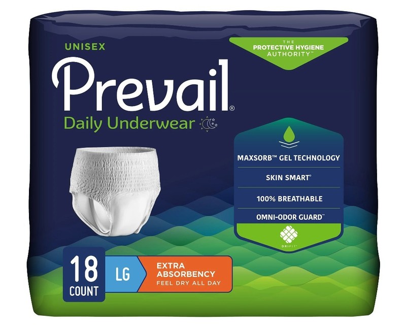 PREVAIL LARGE DAILY 360° ADULT PROTECTION PULL ON UNDERWARE FOR EXTRA ABSORBENCY