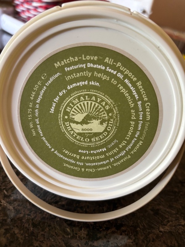 Tweak’d by Nature Rescue Cream 15.75 oz – Matcha-Love SEALED