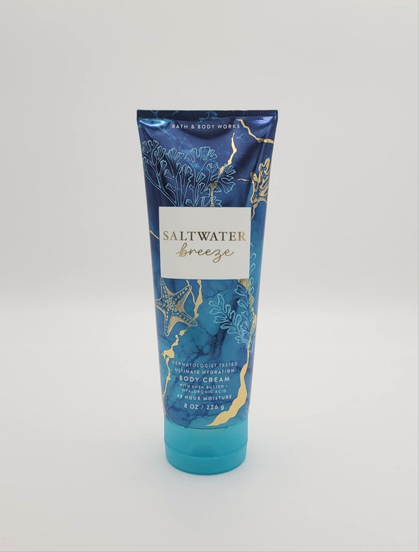 Bath & Body Works Saltwater Breeze Ultimate Hydration Body Cream Moisturizer 8oz