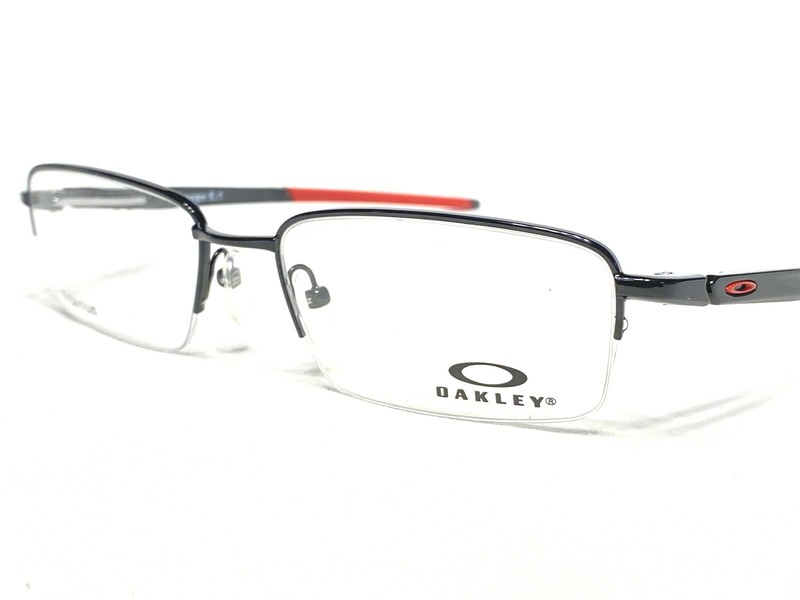 NEW Oakley Gauge 5.1 OX5125-0452 Mens Polished Black Eyeglasses Frames 52/17~142