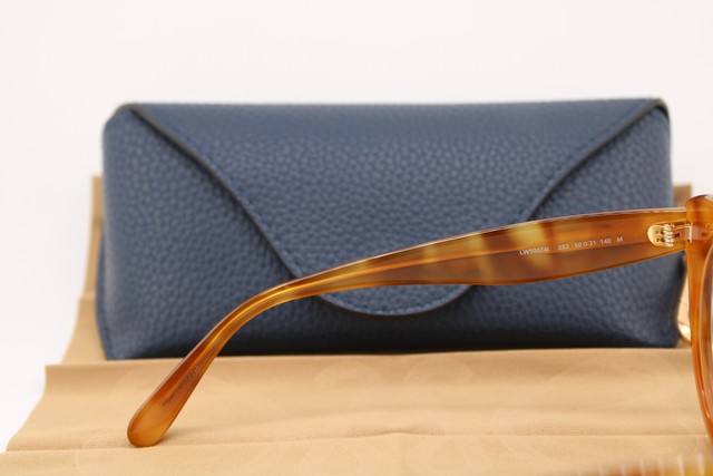 NEW LOEWE LW50074I 053 BLONDE HAVANA GOLD AUTHENTIC EYEGLASSES 50-21 gallery