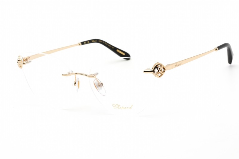 CHOPARD VCHF87-300K-58 Eyeglasses Frame Size 58mm 0mm 0mm ROSEGOLD Women 190605