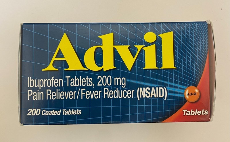 Advil Ibuprofen 200mg Pain Relieve – 200 Tablets EXP 06/2026