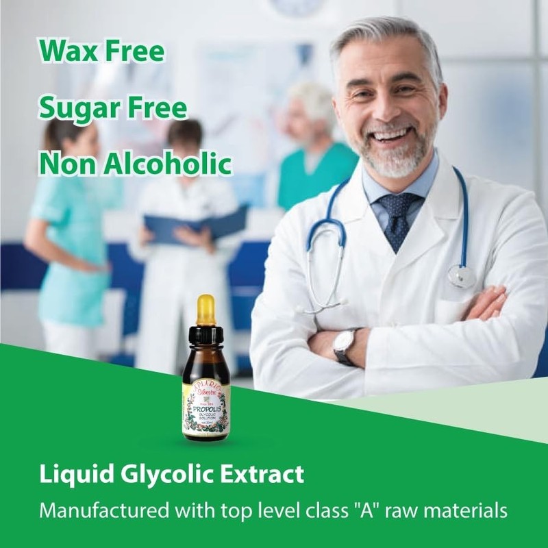 3 Bottles Brazilian Green Bee Propolis Liquid Extract - Non-Alcoholic, Wax & Sug gallery