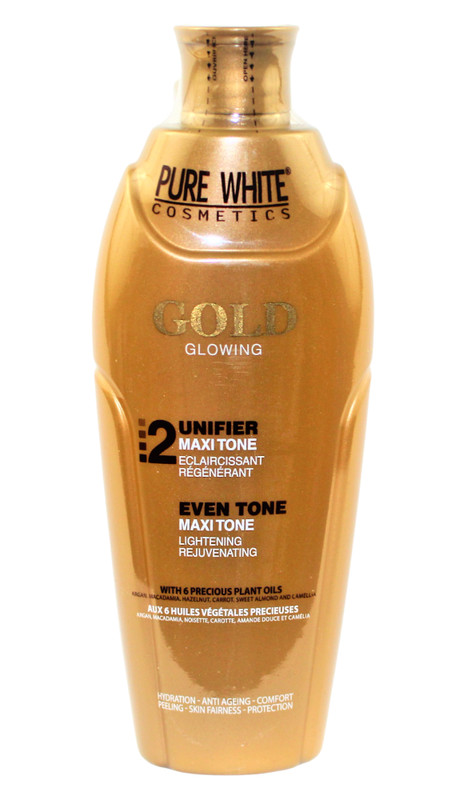 PURE WHITE ROSE GOLD GLOWING LOTION 400ml free shipping