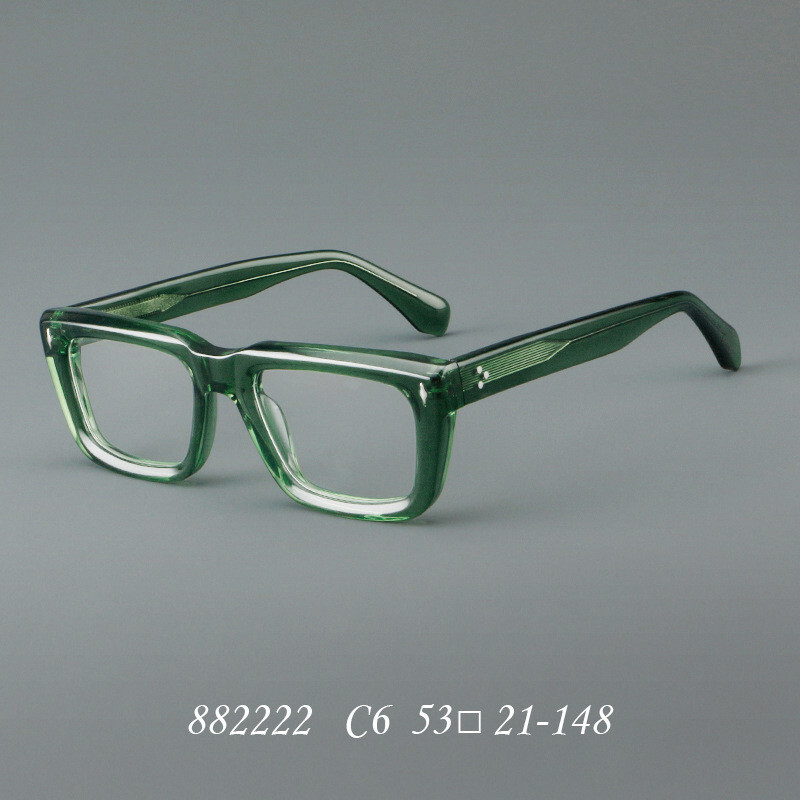 Thick Acetate Retro Reading Glasses Men Women Unisex Readers Frames Full Rim