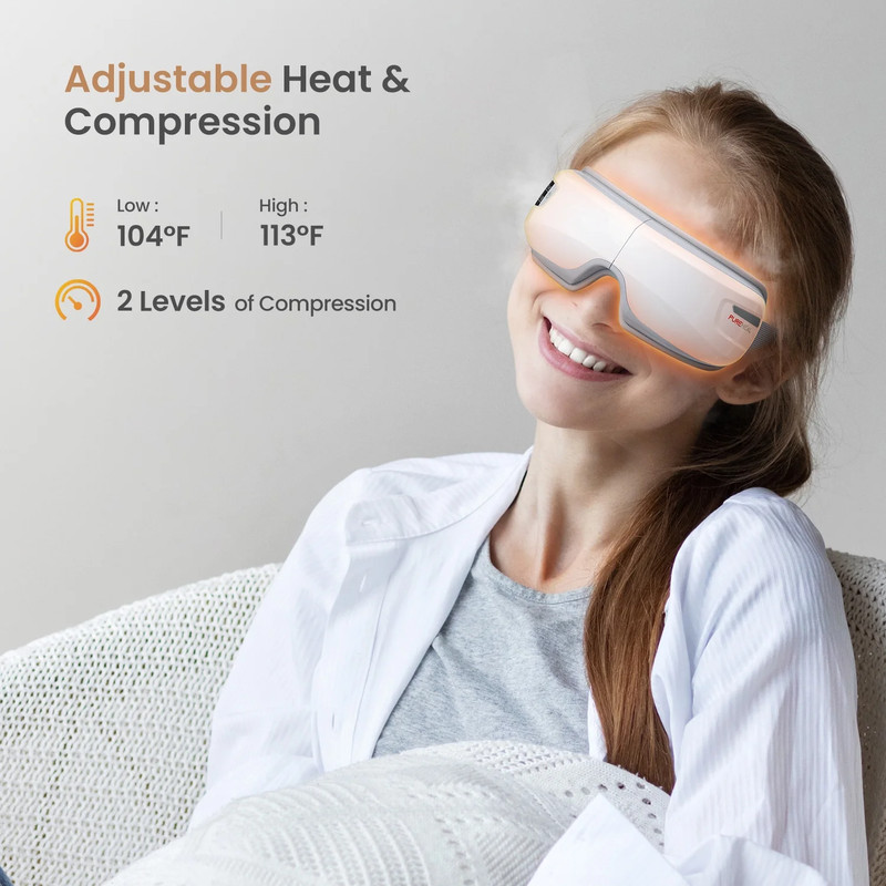 Pureheal Heated Eye Massager with Air Compression gallery