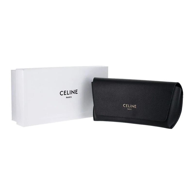 Celine Sunglasses Eyeglasses Medium Soft Leather Case w/ Cloth & Giftbox – Black