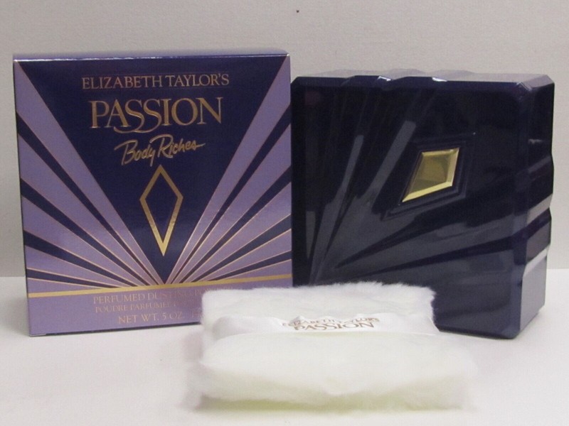 Elizabeth Taylor Passion Body Riches Perfumed Dusting Powder 5 oz For Women