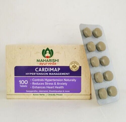 Maharishi Ayurveda Cardimap 100 Tablets | Multi Pack Offer | Fast Shipping gallery