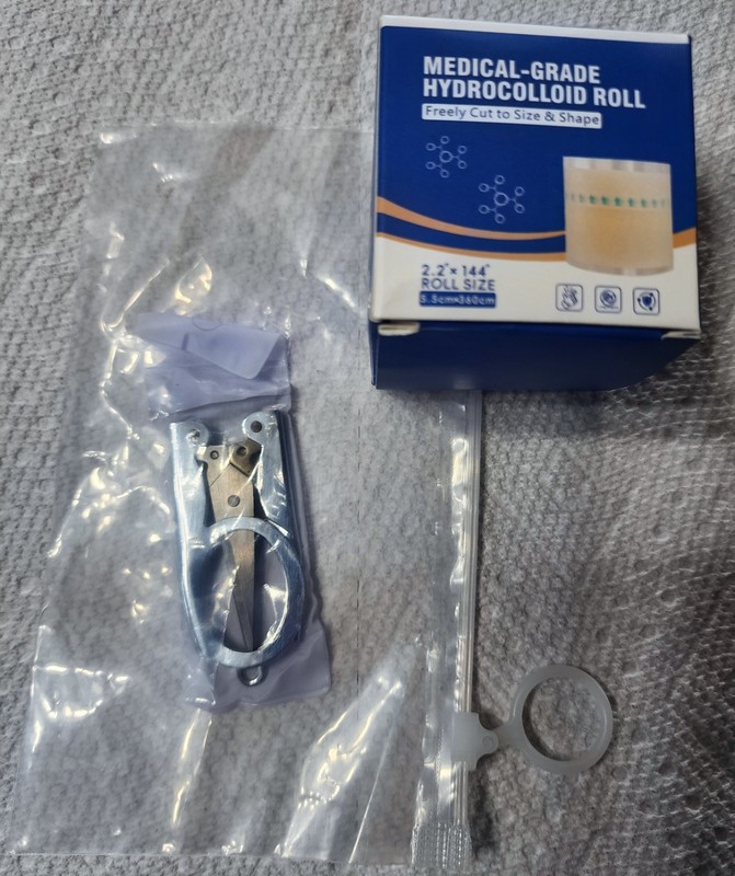 Medical Grade Hydrocolloid Roll 2.2" x 144" Wound Care Dressing Acne Blister... gallery