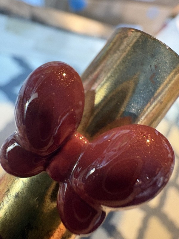 Sally Hansen Teflon Tuff 4663U-46 Mighty Mocha Red Brown Shimmer Nail Polish gallery