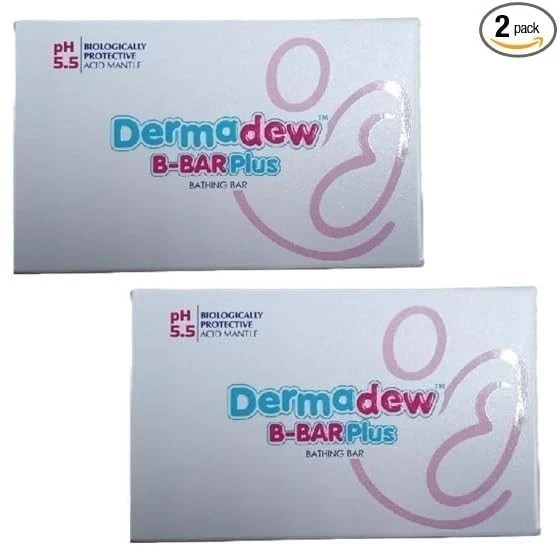 H & H Dermadew B-Bar Plus Soap – 75 gm, Pack Of 2
