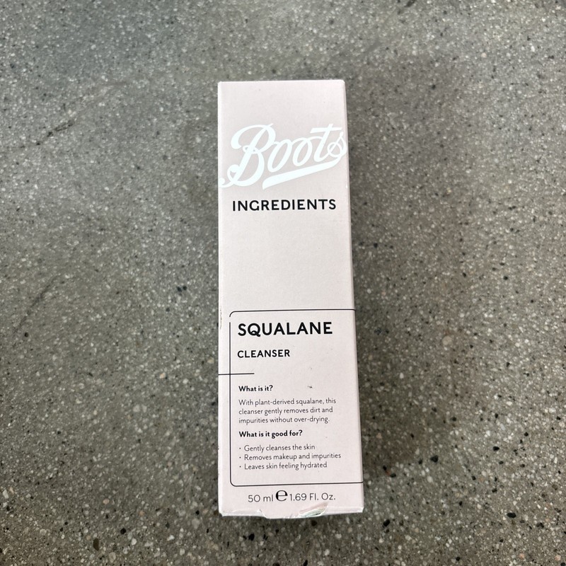 Boots Squalane Cleanser – 1.69 fl oz Cleanse & Hydrate new in box