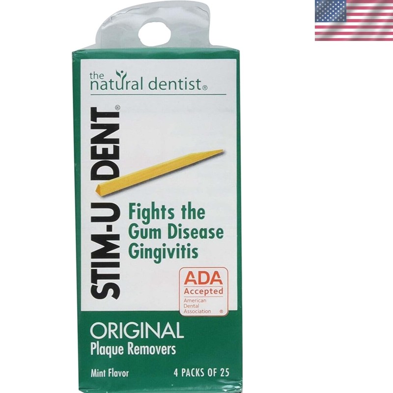Plaque Removers 3 Packs of 4×25 Picks/Pack 300 Picks – Mint Flavor