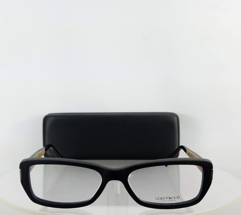 Brand New Authentic Gold and Wood B22.1 Black 51mm Frame gallery