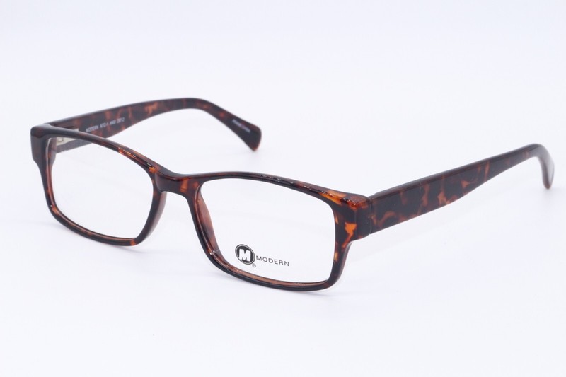 NEW MODERN NTC-1 ANSI Z87-2 TORTOISE DESIGNER AUTHENTIC FRAMES EYEGLASSES 51-17