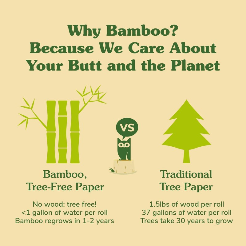 Flushable Biodegradable Wipes for Adults, Septic Safe, Chemical Free, Bamboo, Pa gallery