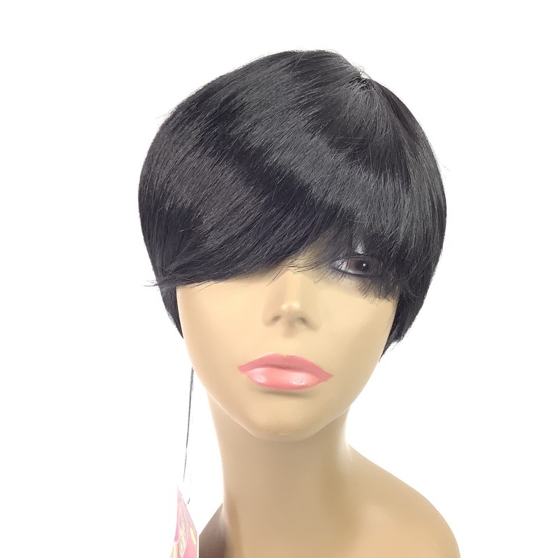 Vanessa Smart BIO Wig Short Black Heat Wave Fiber Up To 400F