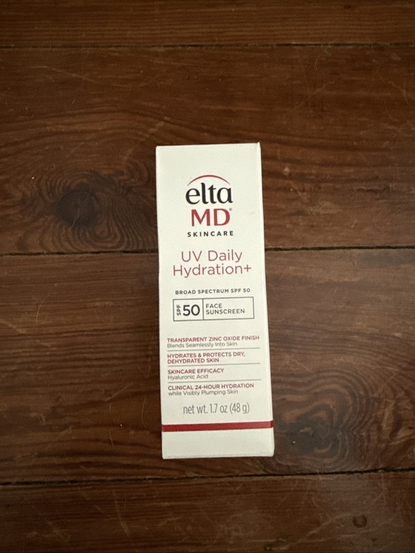 EltaMD UV Daily Hydration SPF 50 *New In Box* 1.7 fl Oz