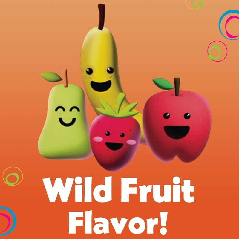 Fun Flossers – Kids Floss Picks with Wild Fruit Flavor, 90 Count gallery