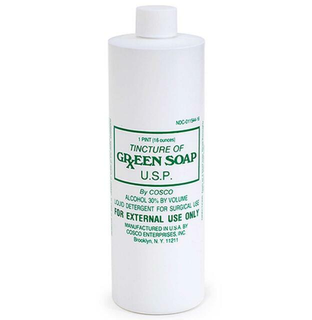 16oz 1 Pint Bottles Pure Concentrate COSCO Tattoo GREEN SOAP Medical Supply