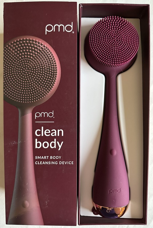 PMD Clean Body Smart Body Cleansing Device Burgundy
