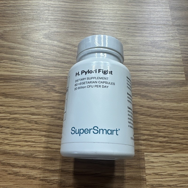 Supersmart H. Pylori Formula 20 Billion CFU per Day – Natural Probiotic 10/2027