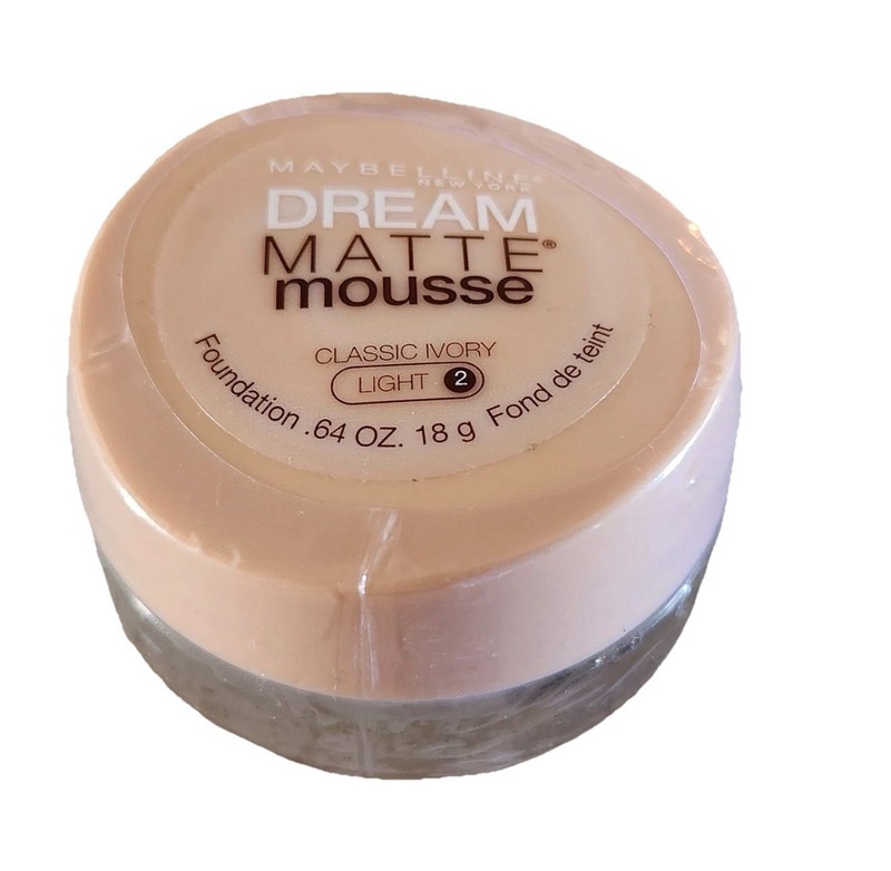 Maybelline Dream Matte Mousse Foundation | Classic Ivory Light 2 | NEW, SEALED