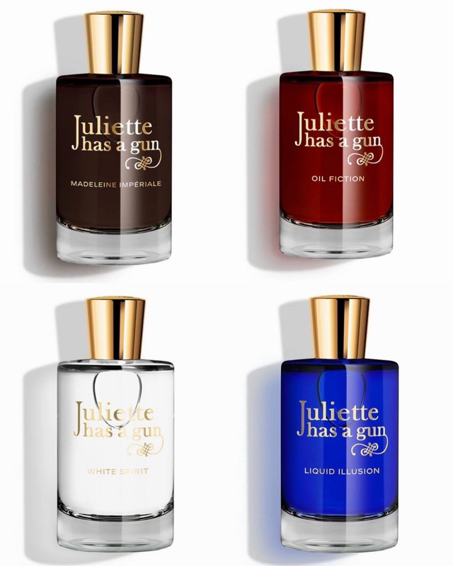 Juliette Has A Gun Set Of 4 x100ml Liquid Illusion,Oil Fiction,White Spirit $920