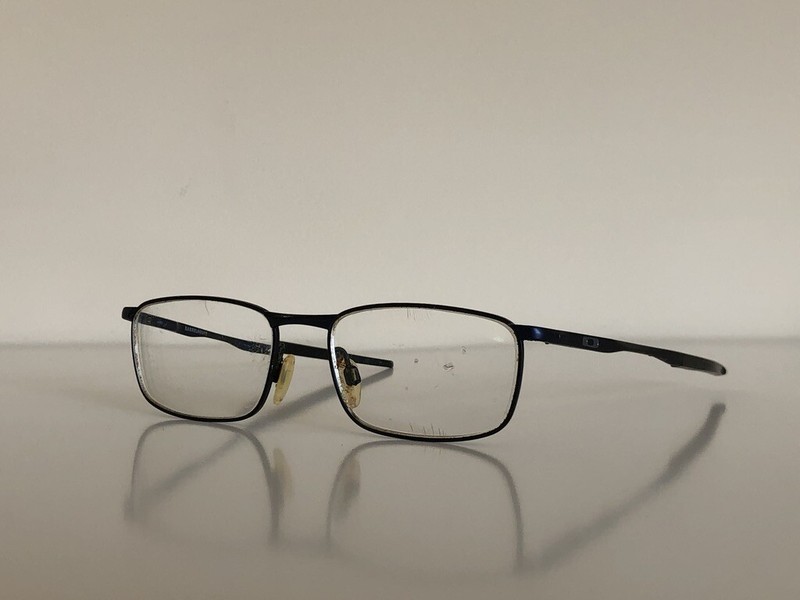 Oakley OX 3173-0452 Barrelhouse Rectangle Matte Midnight Blue Eyeglasses 139