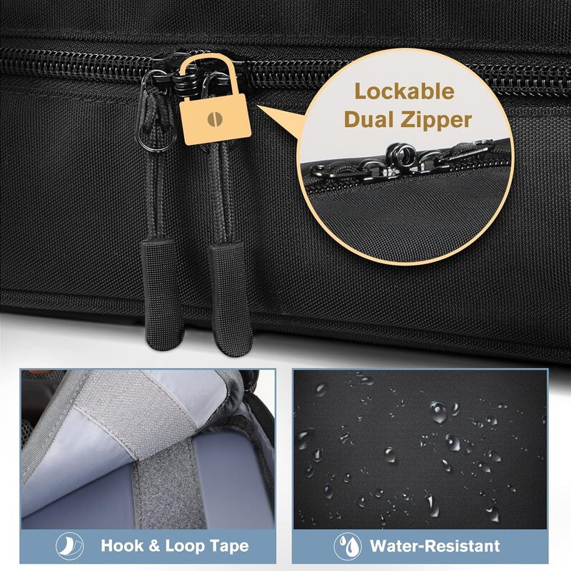 Pill Bottle Organizer Medicine Storage Bag Medication Travel Carrying Case gallery