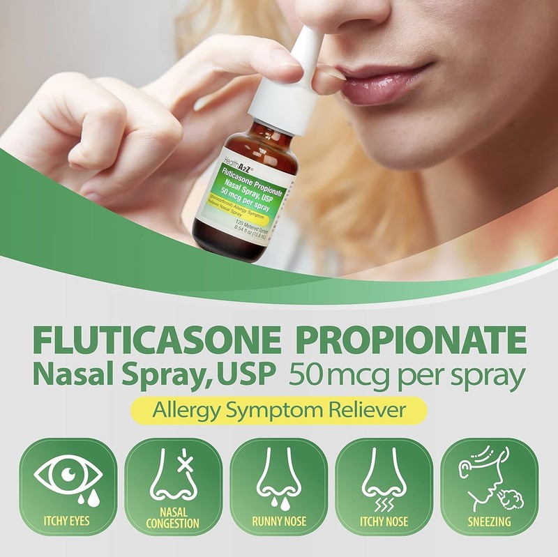 120 Sprays of Fluticasone Propionate - Ultimate Allergy Relief for Adults & Kids gallery