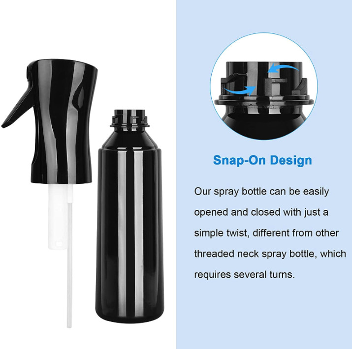 Continuous Mist Hair Spray Bottle Barber Water Sprayer Salon Plant Mister Tools gallery