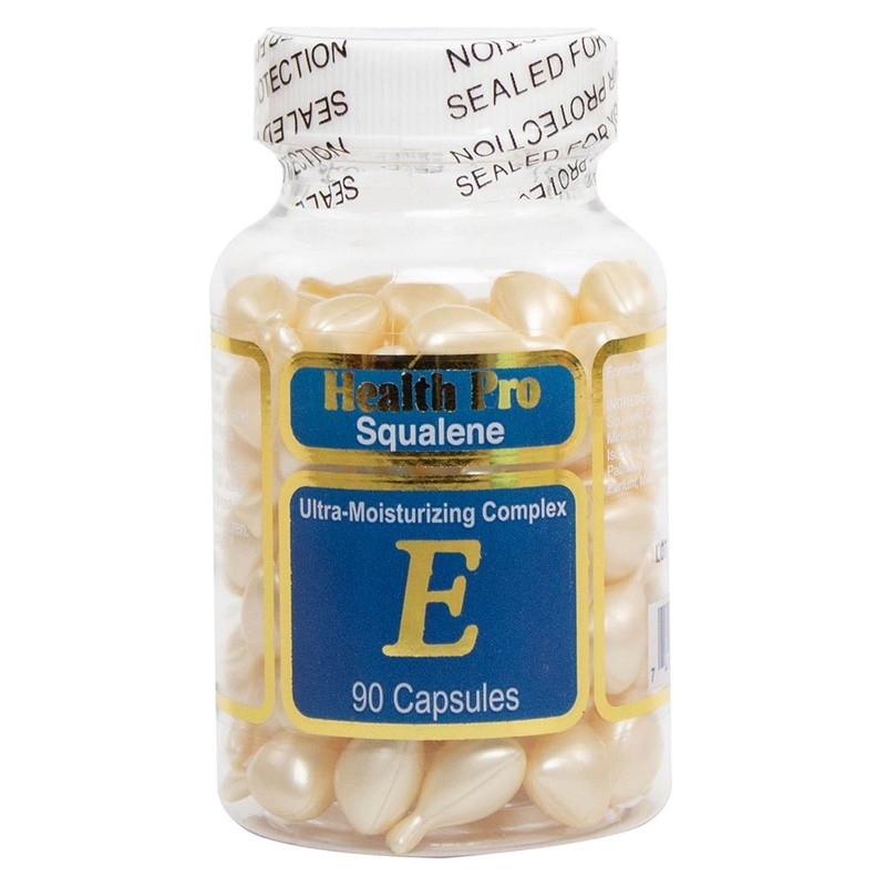 1 Bottle of Squalene Vitamin-E Skin Oil Facial Oil 90 Capsule