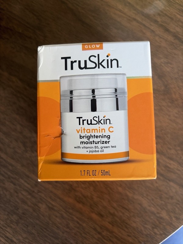 TruSkin Vitamin C Brightening Moisturizer 1.7oz 50mL Face Cream