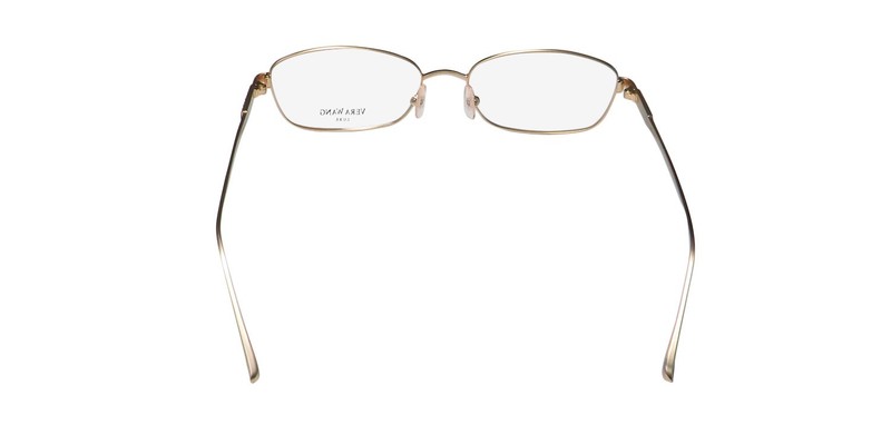 NEW VERA WANG LUXE MIRIAM EYEGLASSES GOLD YG 51-16-132 FULL-RIM WOMENS DESIGNER gallery