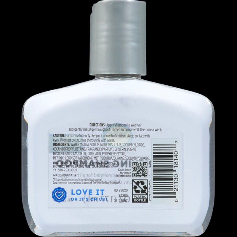 2 PACK Signature Care Anti-Residue Clarifying Shampoo Compare to Neutrogena 6oz gallery