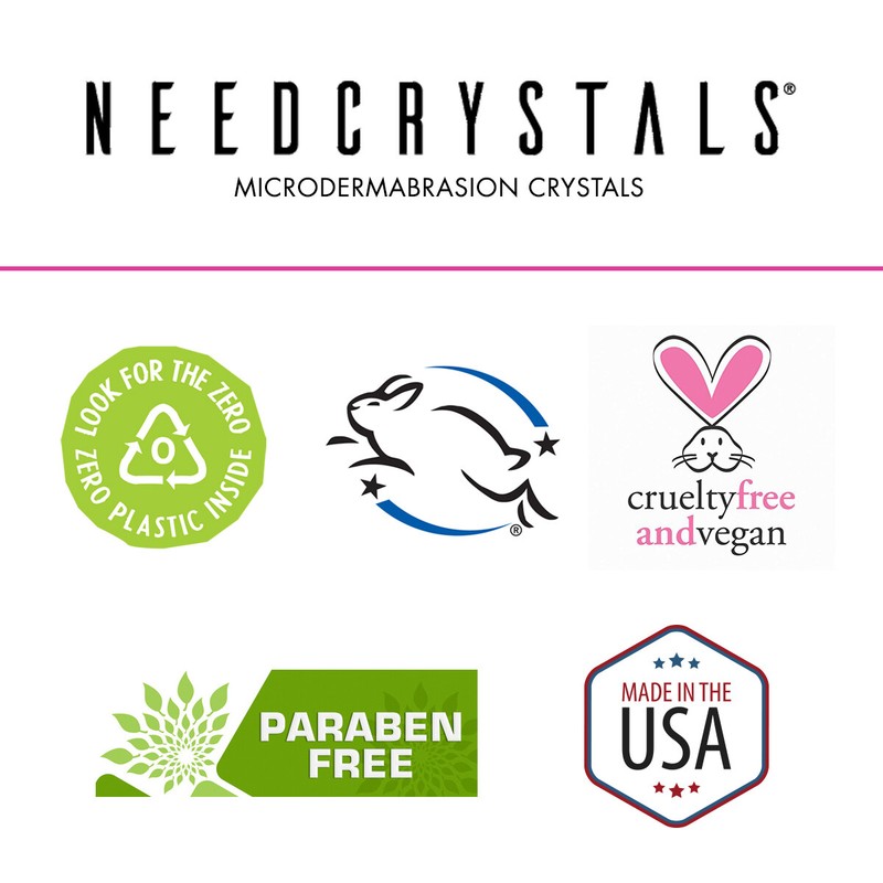 NeedCrystals Microdermabrasion Crystals 1 lb. / 454 g. DIY Natural Face Scrub gallery