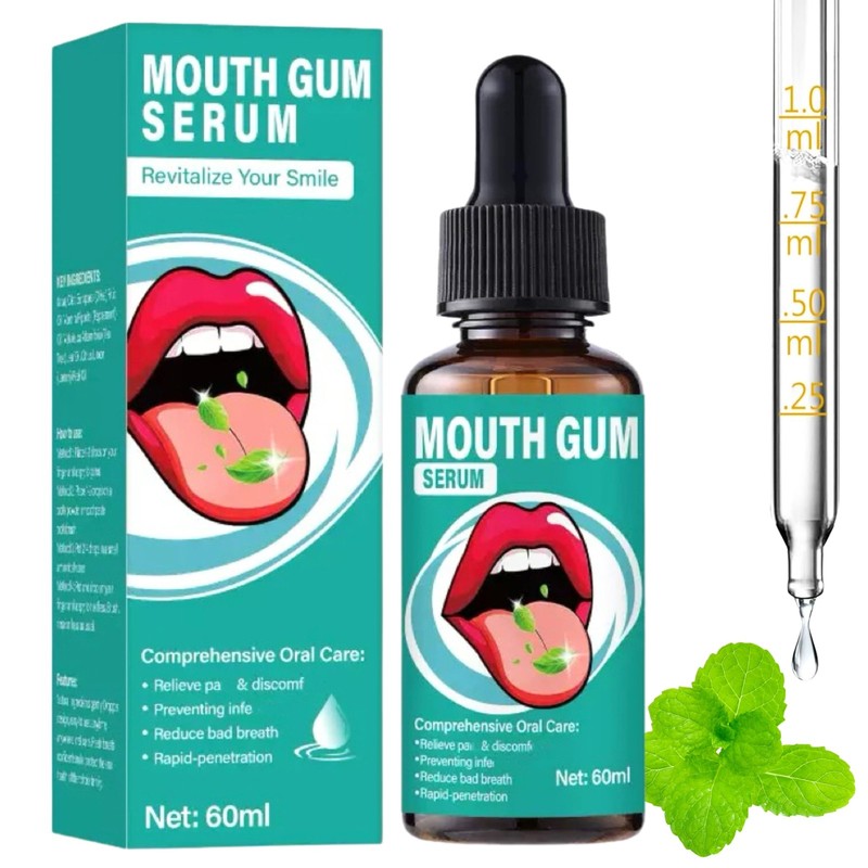 Gum Restore Drops, Repair for Receding Gums, 1 Fl Oz (Pack of 1), Purple