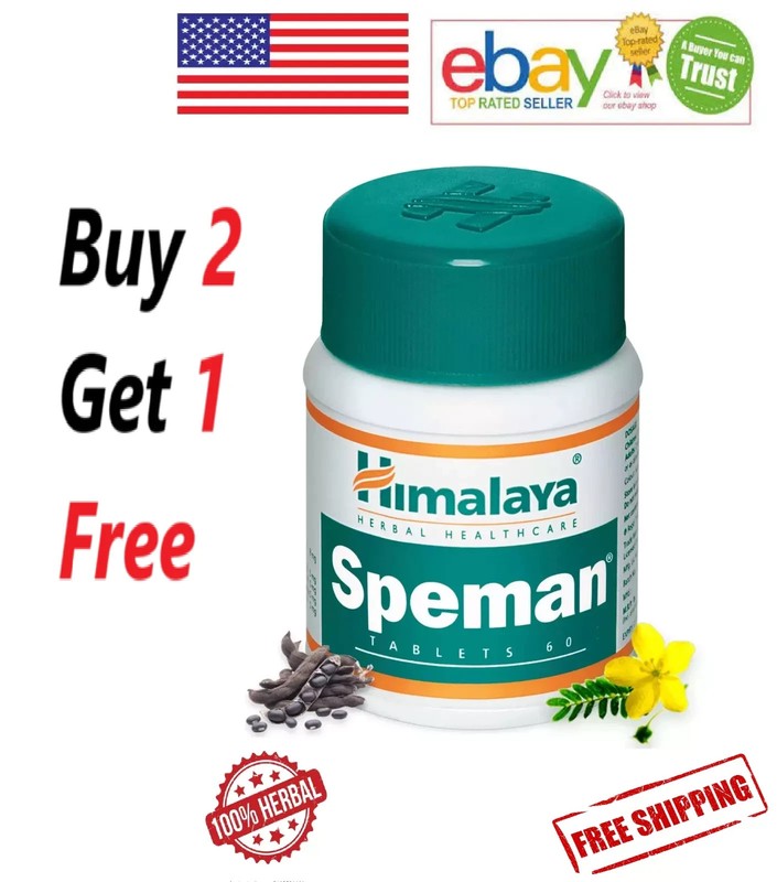Himalaya Speman 60 Tablets Each FREE SHIPPING