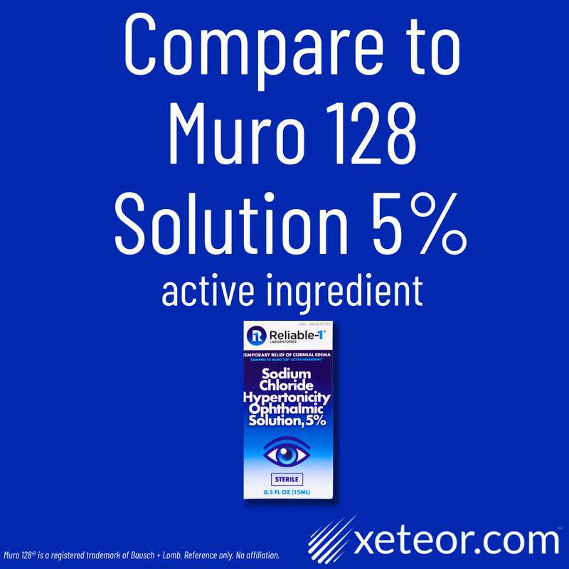 Reliable 1 Sodium Chloride 5% Solution - 12 Pack | Muro 128 / Rugby Alt (6-2027) gallery