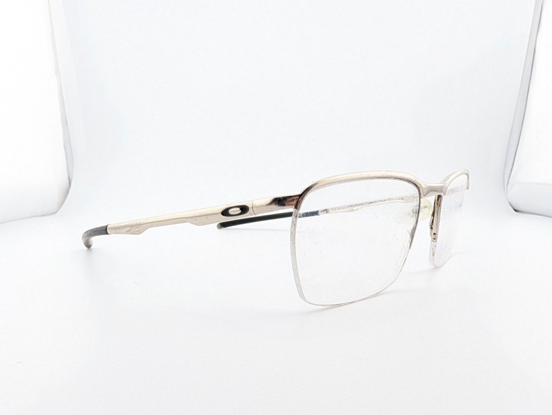 Oakley Eyeglasses Frames Only, CONDUCTOR 0.5, OX3187-0353, 53-18-137, Silver gallery