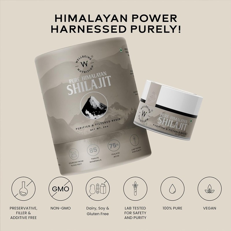 HIMALAYAN Shilajit Organic Resin 40 Gram Organic Extremely Potent 400 SERVINGS gallery