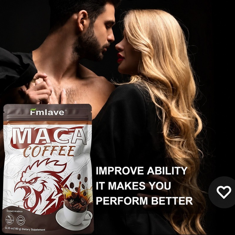 NEW Maca Boost Coffee | Instant Herbal Coffee Blend with Maca Root Ginseng 180g