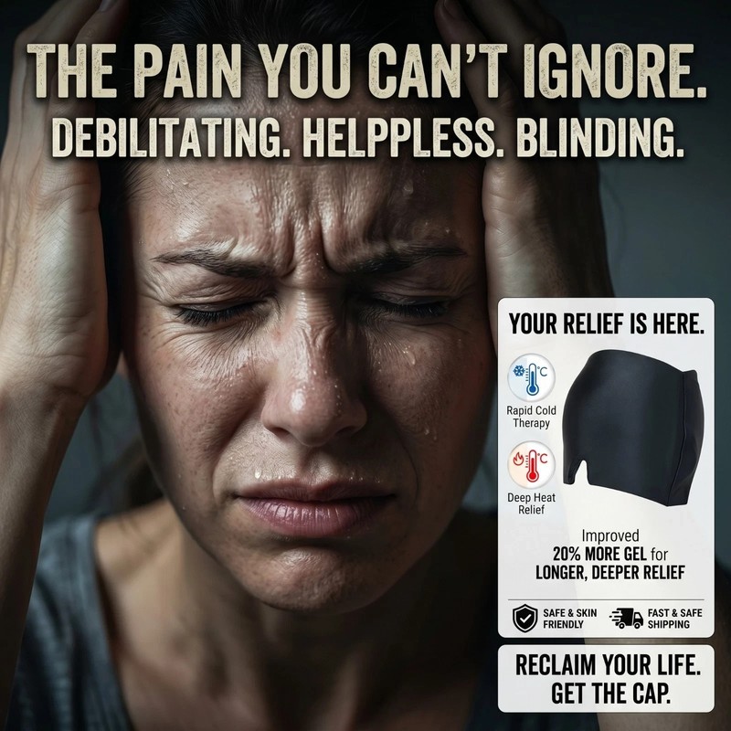Migraine Relief Cap | Head Ice Pack Migraine, Headache Relief Cap, Hangover Cap gallery