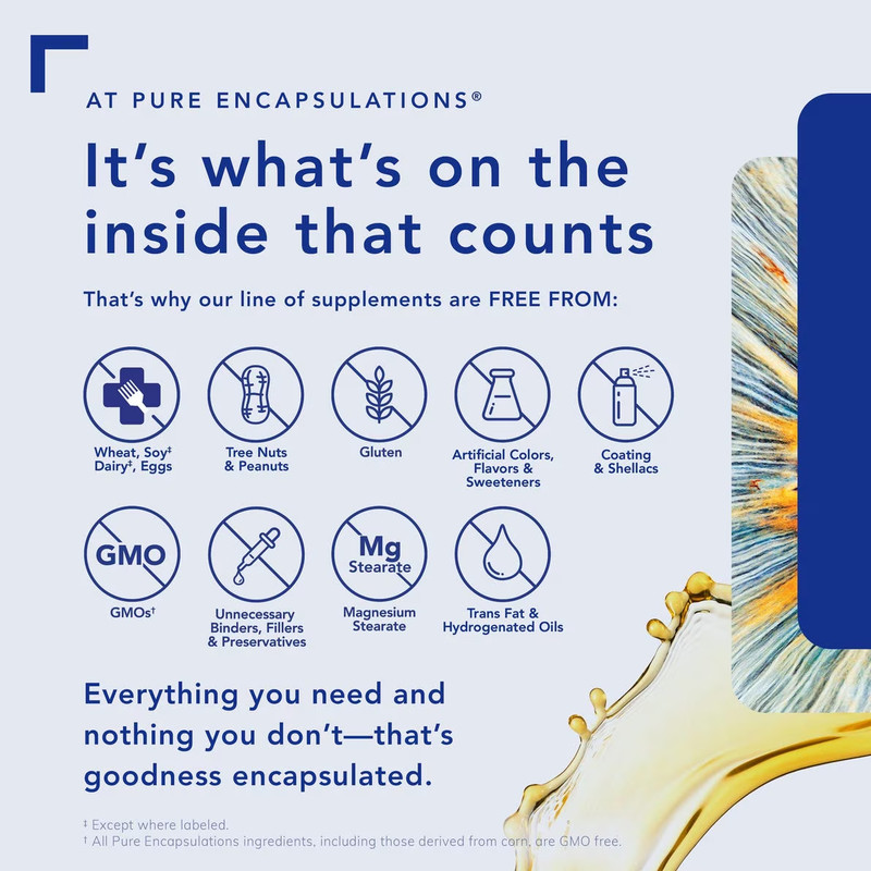 Pure Encapsulations CoQ10 120 mg - 60 Capsules (Exp Date 10/2026) gallery