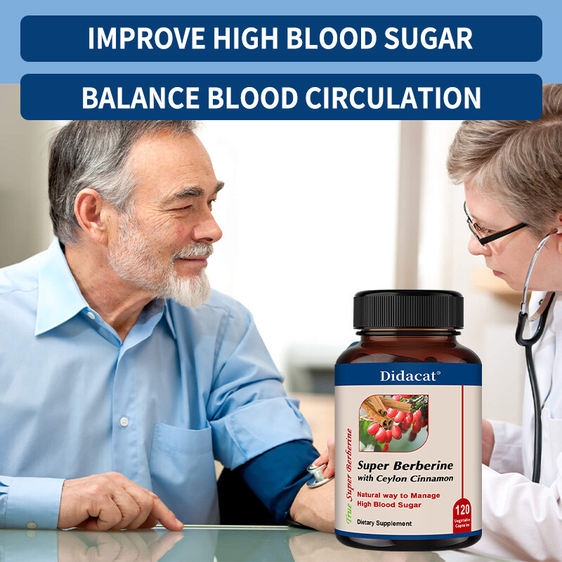 Super Berberine Boosts Metabolism Helps Balance Blood Sugar Levels 120 Capsule gallery